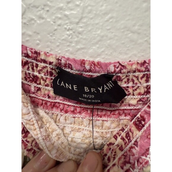 Lane Brane Smocked Square-Neck Maxi Dress Size 18/20 - Picture 8 of 10